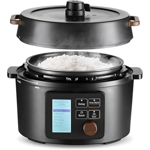 IRIS USA 3 Qt. Pressure Rice Cooker Cover