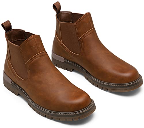 Image of Jousen Chelsea Boots Casual Slip On Ankle Waterproof Mens Boots