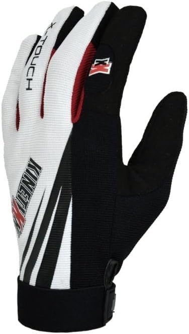 KinetiXxX-Touch Unisex Gloves Multi-Coloured white/black