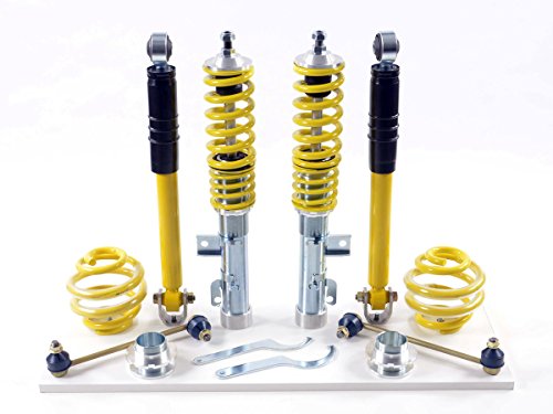 Kit combinés filetés réglables FK pour VW Golf 4 1J 4Motion de 1997 à 2003