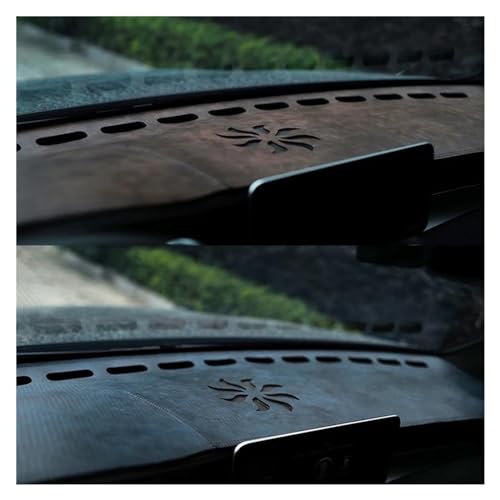 Tapis de tableau de bord en cuir anti-UV pour Freelander 2 2007-2014