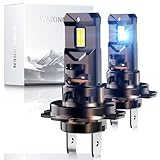 WAIXINGREN H7 LED Headlight Bulb, 6500K Cool White, 60W 26000LM LED Headlight Bulbs with Fan, No Adapter Required, Plug and Play Easy Installation, Pack of 2 (H7) - Image 8