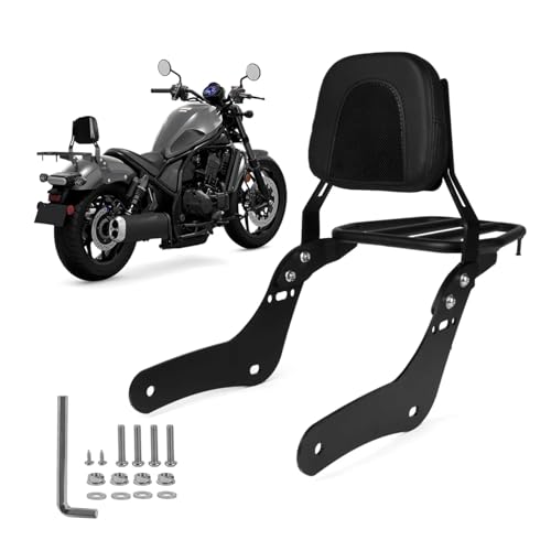 Porte-bagages avec dossier passager arrière pour Honda Rebel CMX1100 2021-2024