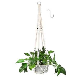 Petutu Makramee Pflanzenampel Boho 85cm