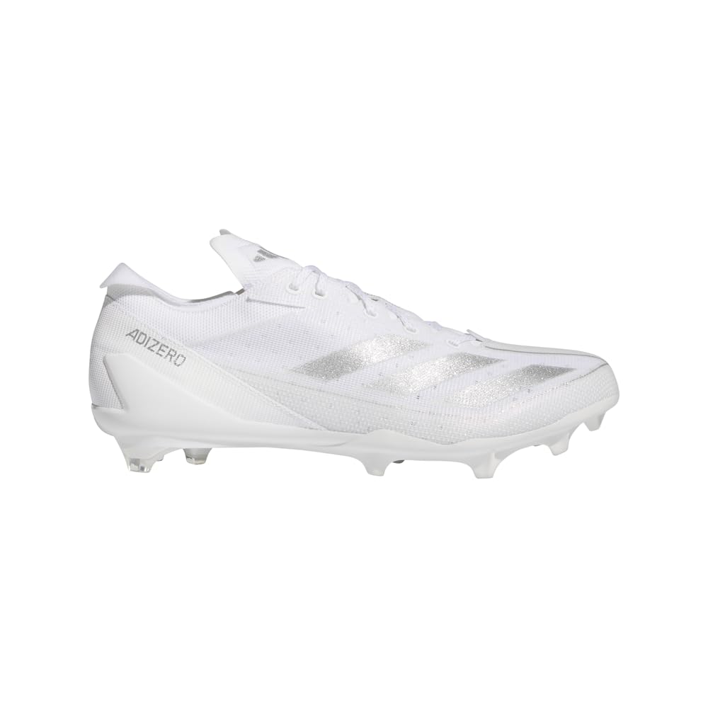 

                                                    Adidas Men's Adizero 13.0, White/Silver Metallic/W