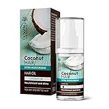 El aceite se absorbe inmediatamente e hidrata el cabello. Reduce la fragilidad. El cabello se ve saludable y huele hermoso.