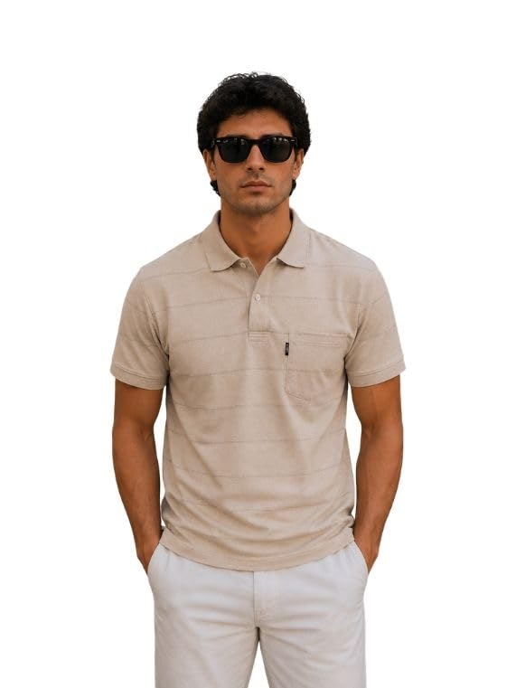 wild elephant Men Cotton Polo T Shirt-picture-12