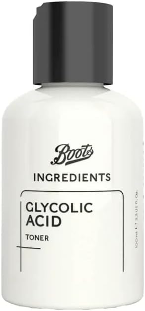 Boots Ingredients Glycolic Acid Toner 3.3 Fl Oz