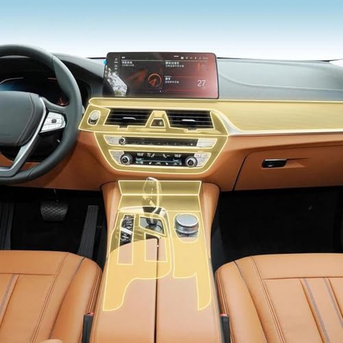 Réparation console BMW G32 6GT via film TPU anti-rayure