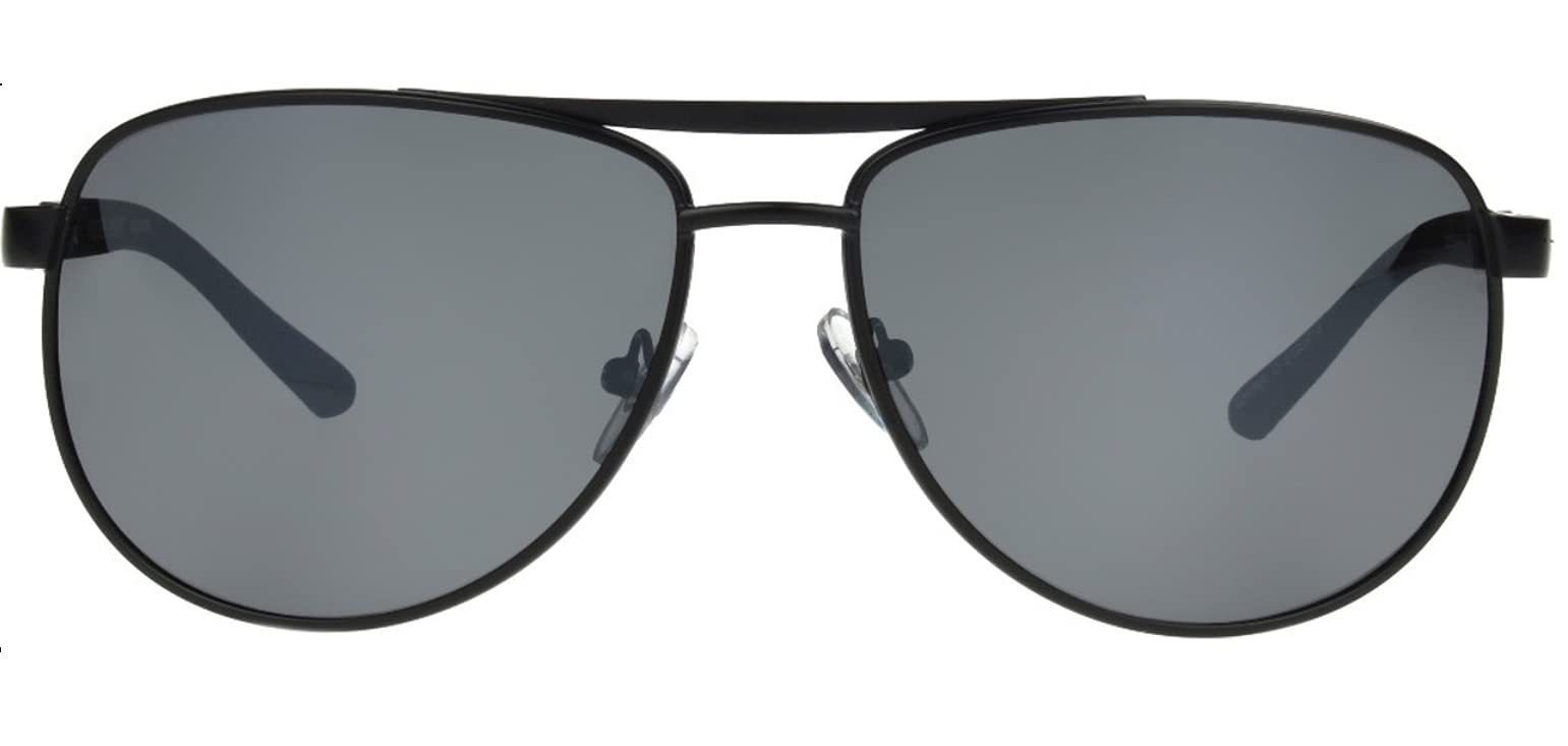 Foster GrantMen Aviator Black Cole Polarized Fashion Summer Sunglasses
