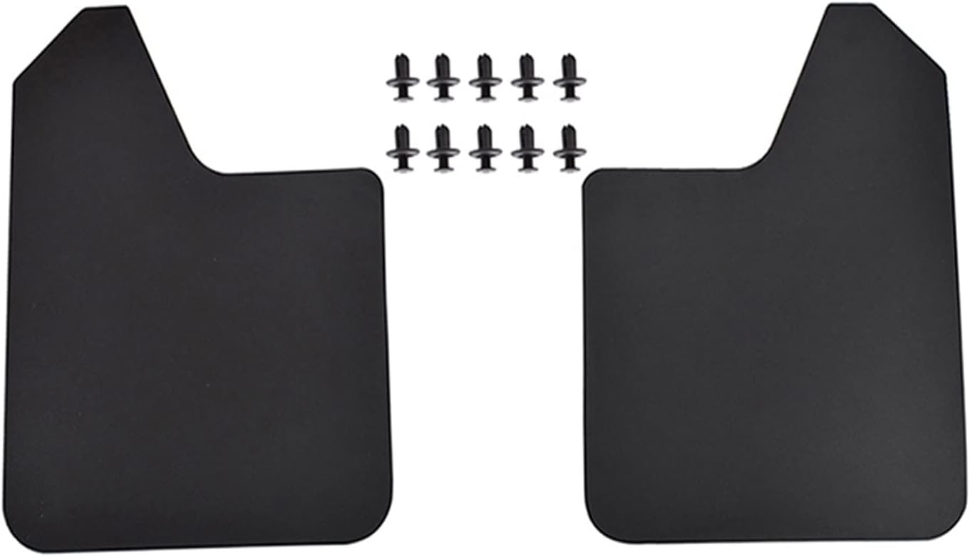 Mud Flaps for Subaru for Justy for Legacy B4 for Touring Wagon for Liberty GT for Impreza RX GX LX WRX STI XV Wheel Mudflaps(2pcs-Set Black)