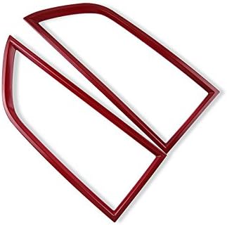 Red Inner Center Dashboard Air Vent Outlet Cover Trim for Porsche Macan 2014-2018