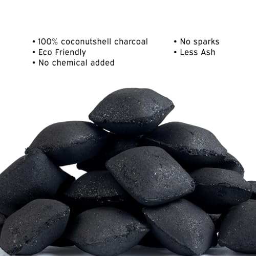 Image of Coconut Shell Barbecue Charcoal Briquettes 5Kg