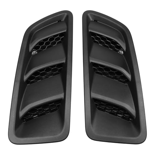 Fraylis 1Pair Driver Side and Passenger Side Hood Vent Bezel for Jeep Wrangler Gladiator 2018-2024 68293748AF 68293749AF 68293748AB