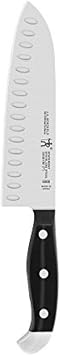 HENCKELS Statement Razor-Sharp Hollow Edge Santoku Knife 7-inch, German Engineered Informed by 100+ Years of Mastery