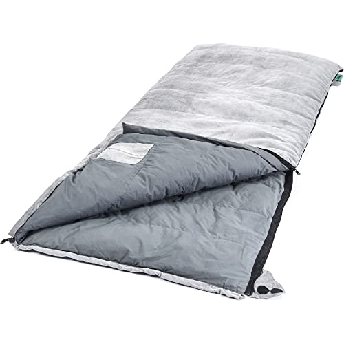 Human Comfort Deckenschlafsack Brut Extreme XL Schlafsack 100% Baumwolle Cord, Einheitsgröße, Grau Cover