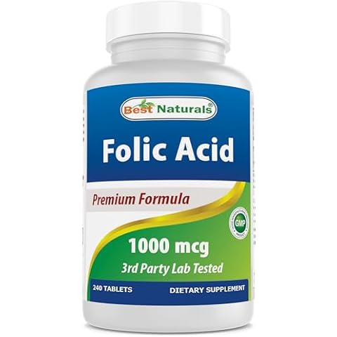 Best Naturals Folic Acid 1000 mcg, 240 Tablets Cover