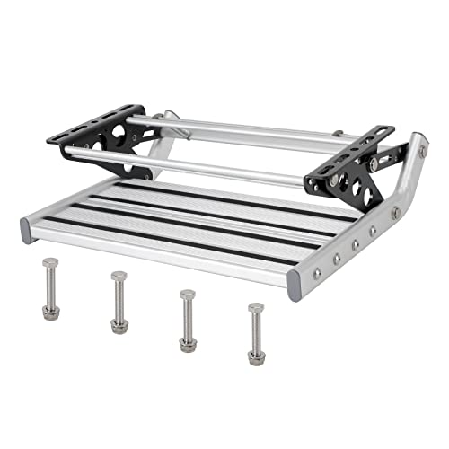 Frezon Aluminum Manual Pull Out Drop Down Folding Step Motorhome RV Campervan Caravan