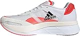 zapatillas adidas correr hombre Altura del Talón: 21.5 mm Adidas Adizero Boston 10 M, Zapatillas para Correr Hombre, FTWR White/Core Black/Solar Red, 43 1/3 EU