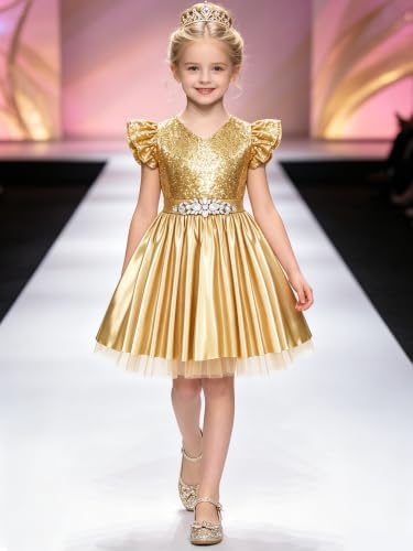 Vestido de fiesta para niños MSemis con falda con volumen de tul 3