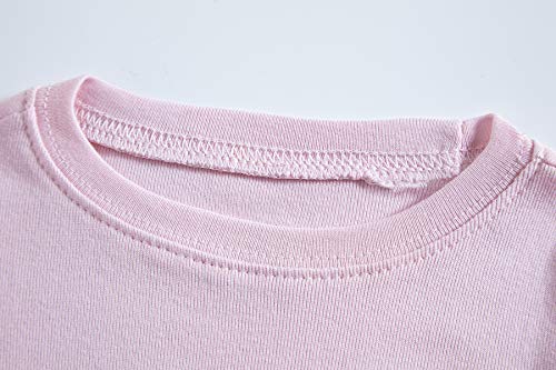 Image of KikizYe Girls Pajamas Set Kids Long Sleeve PJs Cotton Jammies