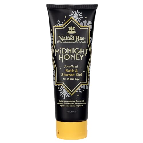 Image of The Naked Bee Midnight Honey Perlized Bath & Shower Gel 8 oz