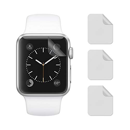 Harper Grove Clear Screen Protector for iWatch Sport 2nd 3rd Gen 38mm, Easy Installation Compatible with Apple iWatch Sport 2nd 3rd Gen 38mm (3-Pack)