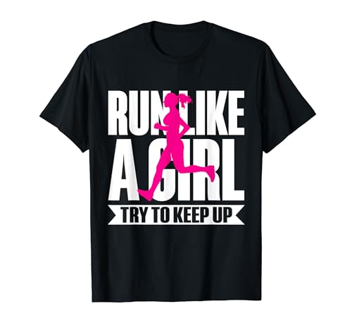 Runner Girls Running Cross Country Track Maratón Camiseta