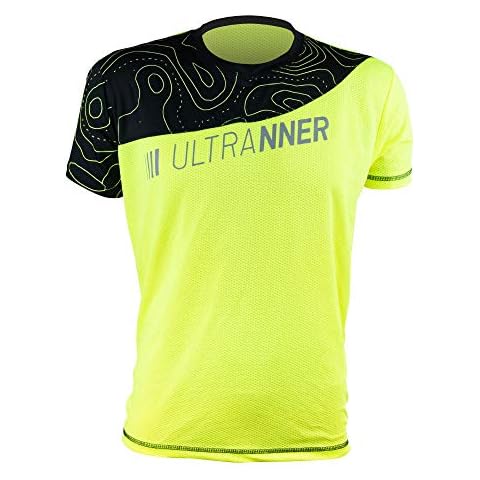 Camiseta Técnica Hombre ULTRANNER ARVES Amarillo Fluorescente Cover