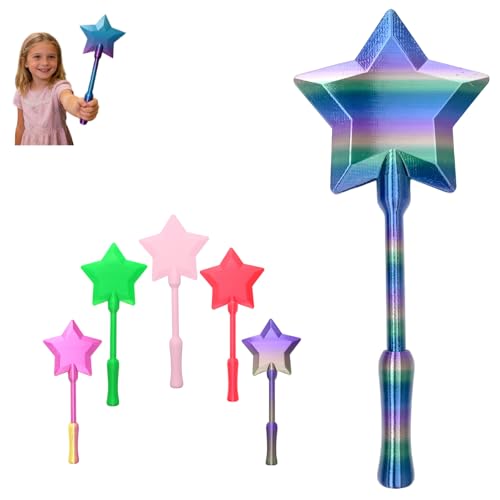 Credit Card Wand, Wand to Put Credit Card in, Magic Star Wand CreditCard, Stick, Star, Butterfly, and Finger Shapes