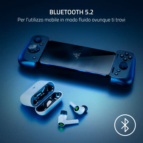 Hammerhead HyperSpeed - Auricolari wireless da gaming multipiattaperma per PlayStation (HyperSpeed Wireless, ANC, Bluetooth 5.2, Con Chroma RGB) Blanco - Cuffia gaming - Immagine 4