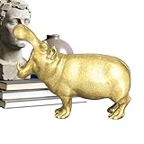 Pas facile à déformer : la figurine hippopotame est fabriquée à partir de matériaux soigneusement sélectionnés qui garantissent qu'elle reste inodore, ce qui la rend idéale pour une exposition à long terme dans les salons ou les entreprises tout en offrant un environnement agréable pour les familles et les invités