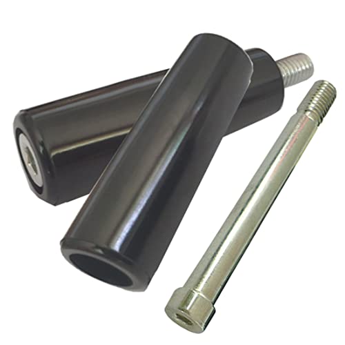 TONGNENGLIU Revolving Handle Lathe Crank Handle Machine M10 Thread Grip Rotating Handles Male Threaded Stem for Milling Machinery 2pcs (M10*80mm)