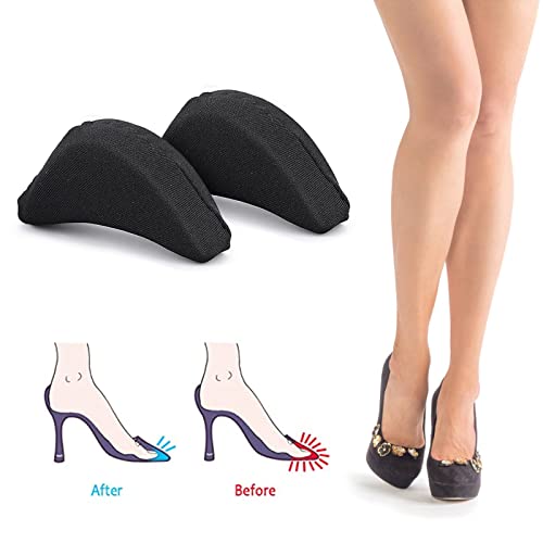 Image of Sibba 8 Pieces Toe Filler Inserts - Unisex Breathable Toe Plug Forefoot Pad Soft Sponge Big Shoe Filler for High Heel Foot Pain Relief for Women and Girls