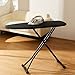 msezo Ironing Board-Foldable Adjustable Height Iron Board with Heat-Resistant Cover - Lightweight and Durable for Home Use