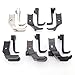 YICBOR 6SET Walking Presser Feet #WF6-2 for CONSEW 206RB 225 226R 244 255 277 Machine