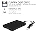 YEY Floppy Disk Reader USB 3.5-inch FDD 1.44 MB Portable for PC Laptops Windows/XP/7/8/10/11 Plug and Play