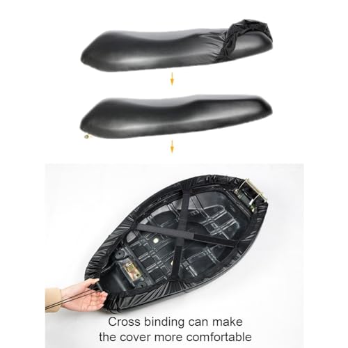 Selle mouillée finie avec cette housse de siège de moto imperméable - 5