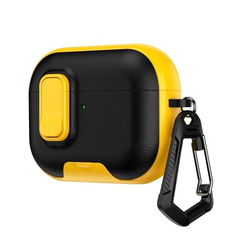 Coque AirPods Pro 3 (2025) évitez les rayures avec cet étui en silicone rigide porte-clés