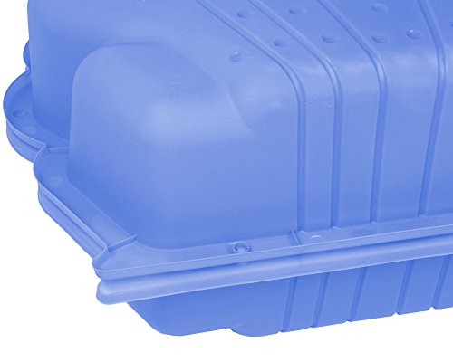 Sandkasten aus Kunststoff Ondis24 Wassermuschel 2-teilig mit Deckel