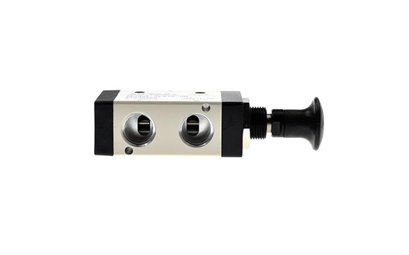 Vanne push-pull 3 voies 3L310-08 haute précision en aluminium anodisé