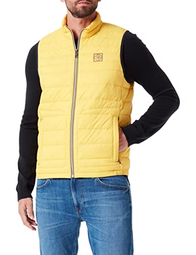bugatti Herren 370100-31220 Jacken, gelb-610, 56 EU