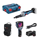 POTENCIA MÁXIMA: gracias al motor de alto rendimiento Brushless sin escobillas, alcanza la potencia de una amoladora recta con cable de 1000 W
