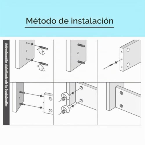 Miniatura 8 de 20 Unidades De Conectores Excéntricos Para Muebles - 15 X 12 Mm - Aleación De Zinc - Accesorios Duraderos Para Armarios, Cajones Y Paneles De Muebles