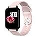 Smartwatch by ESCAPE, Smartband Orologio Fitness Activity Tracker Donna, Contapassi, Cardiofrequenzimetro Da Polso, Monitor del sonno, IP67, APP per Android e iOS. (Rosa)