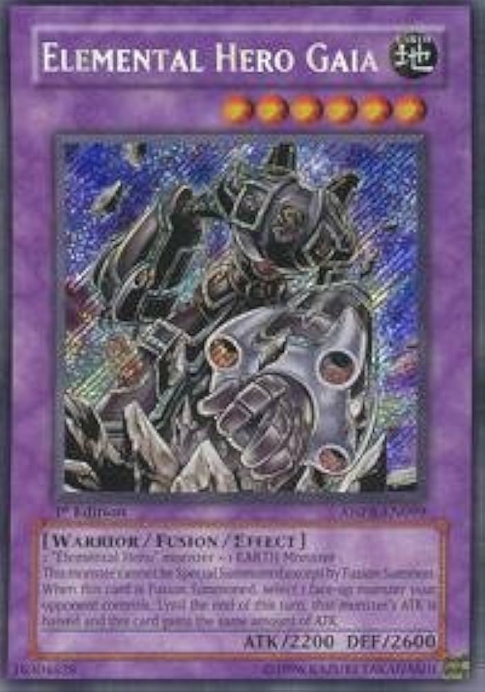 E・HERO ガイア　英語　EU版1stシークレット　ANPR E・HERO ガイア 英語 EU版1stシークレット ANPR 英語版 EU