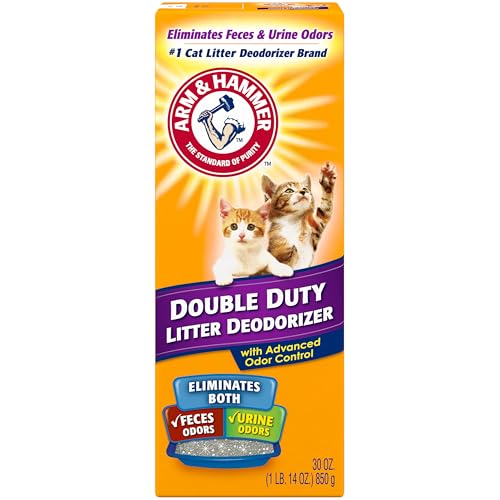 Arm & Hammer 40015029: Litter Deodorizer Double Duty 30 Oz