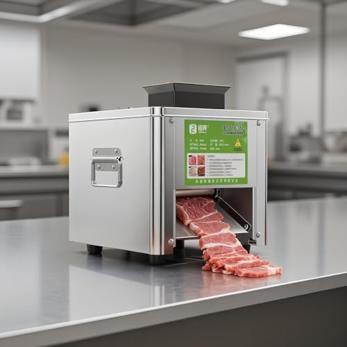 Cortadora eléctrica de carne de acero inoxidable 310r/min