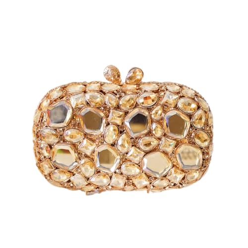 AKOYA Women's KIRAKIRA Hand Bag Metal & Mirror 1 41mESsEmGbL. SL500