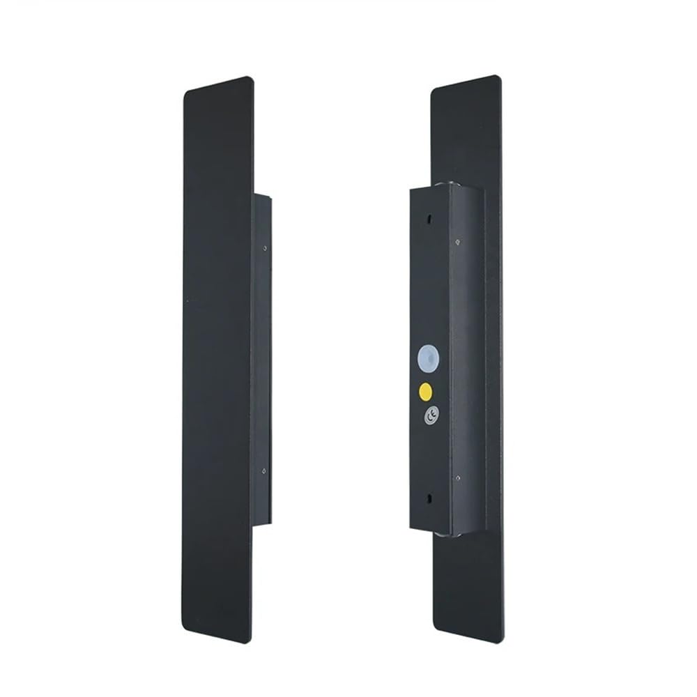 Aplique LED de pared en aluminio blanco de 2W iluminacion impermeable calida para pasillos
